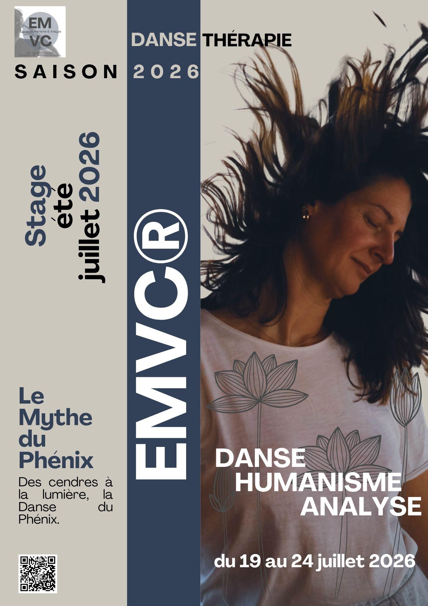 Stage été — Le Mythe du Phénix (Danse Thérapie EMVC®)